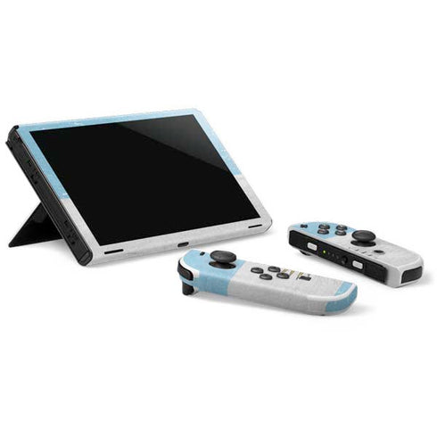 Argentina Flag Distressed Nintendo Switch OLED (2021) Skin